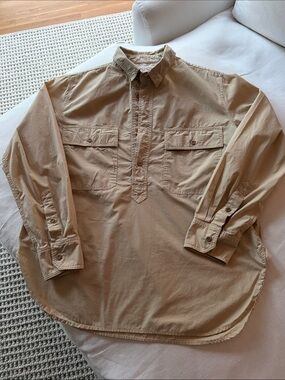 Women’s nili Lotan size medium cotton button down shirt